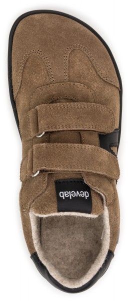 Develab ~ LowCut Klettschuh + TEX warm ~ Taupe