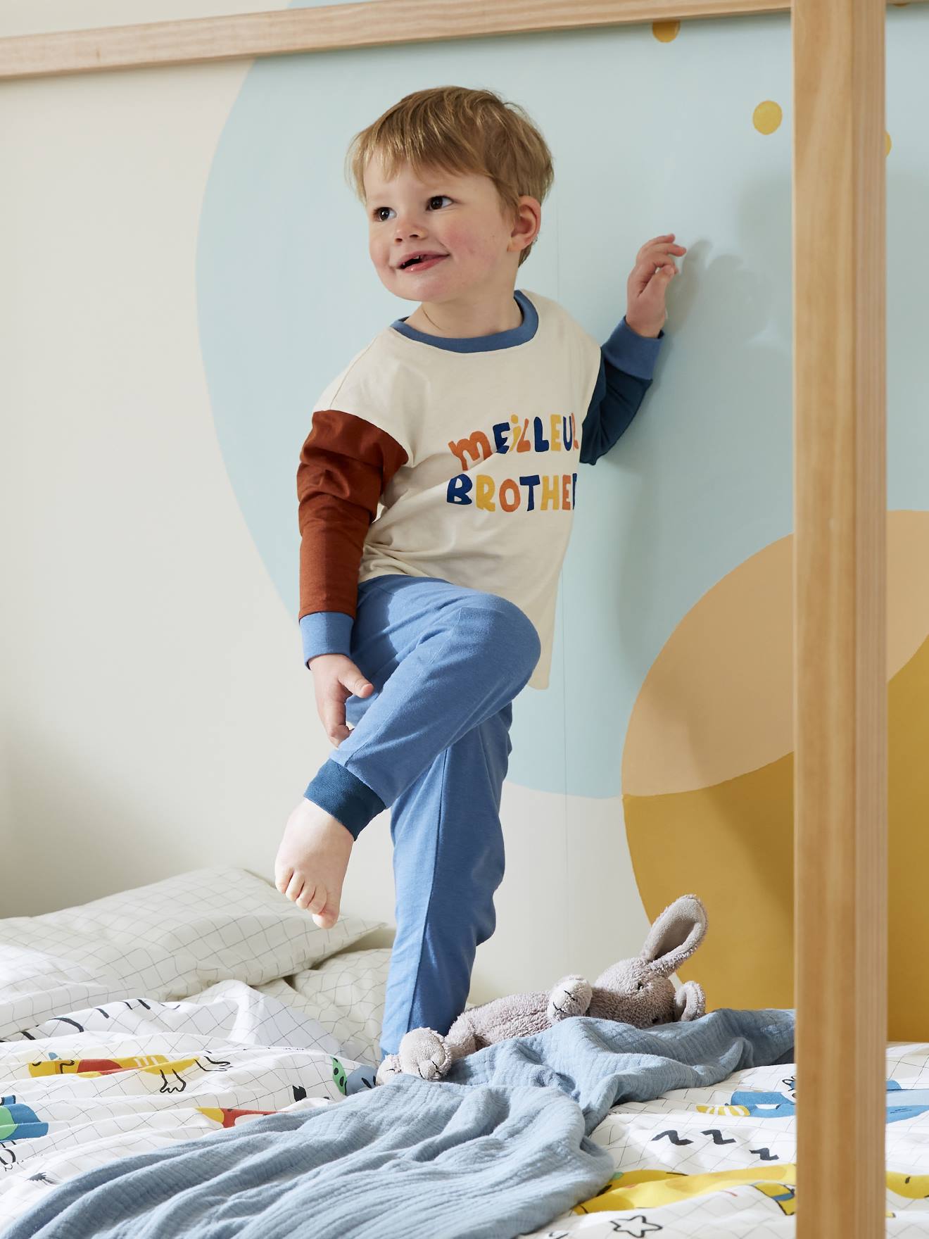 Pyjama meilleur brother garçon indigo