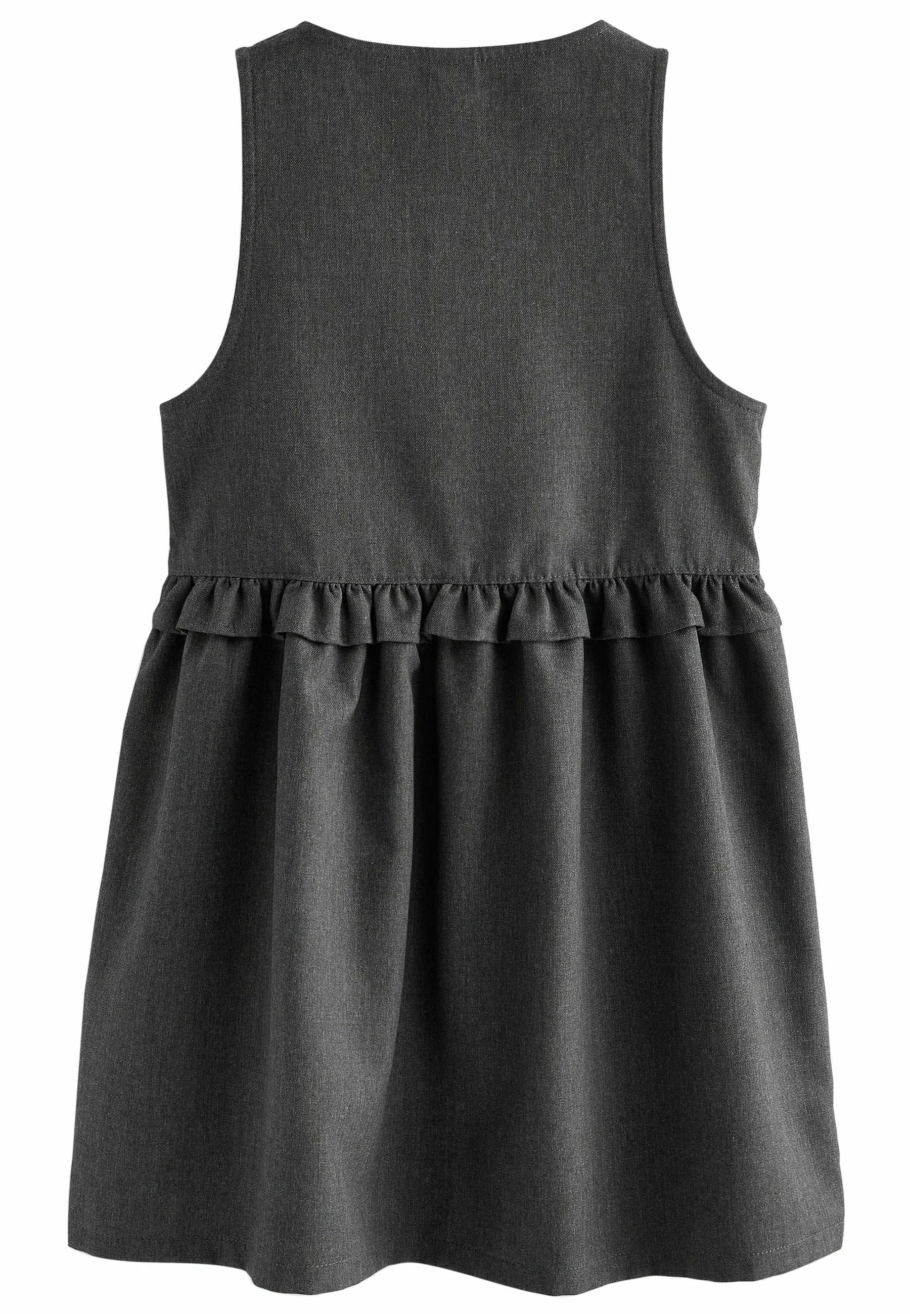 Siguiente DELINQUE COLEGIAL CON CREMALLERA DELANTERA Y VOLANTE EN LA CINTURA - Vestido de verano