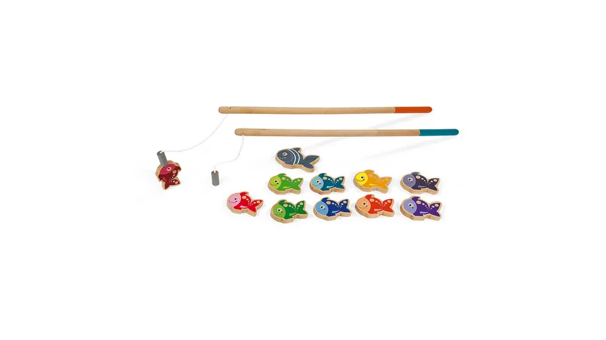 Janod - MAGNET-ANGELSPIEL LET'S GO FISHING (HOLZ)