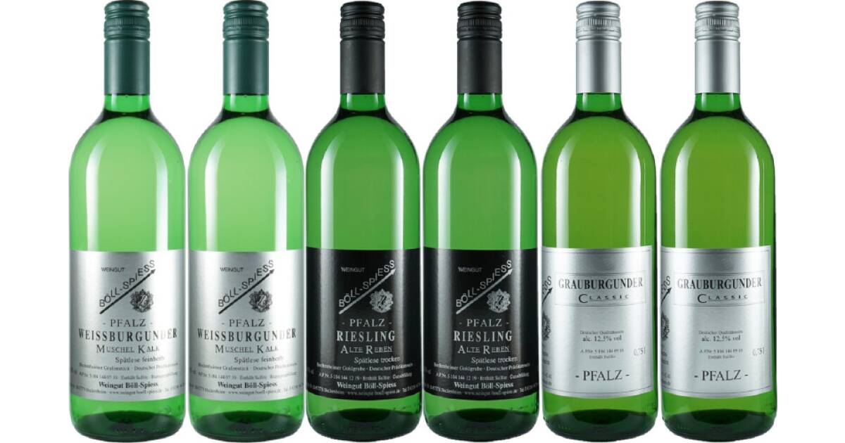 Jahrgangspaket 2022 Trocken + Feinherb von Weingut Böll-Spieß günstig bei wein.de kaufen