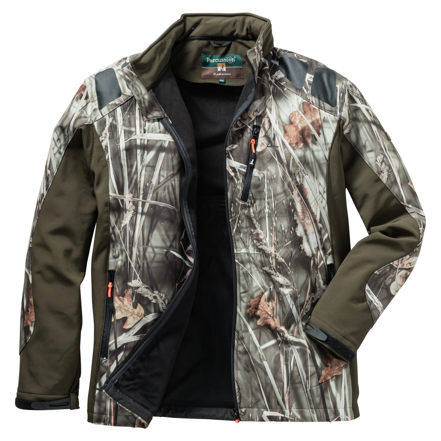 Percussion Herren Softshelljacke Ghost Camou Wet