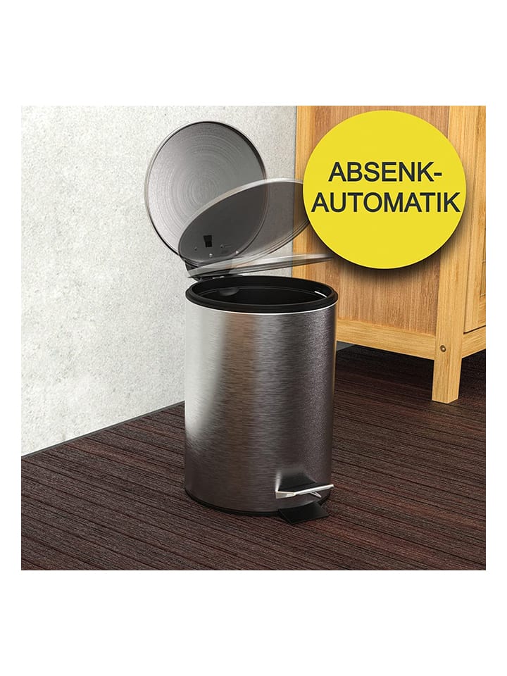 Schütte Kosmetik-Treteimer in Chrom - 3 l günstig kaufen onesize