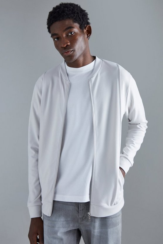 Slim-Fit Bomberjacke
