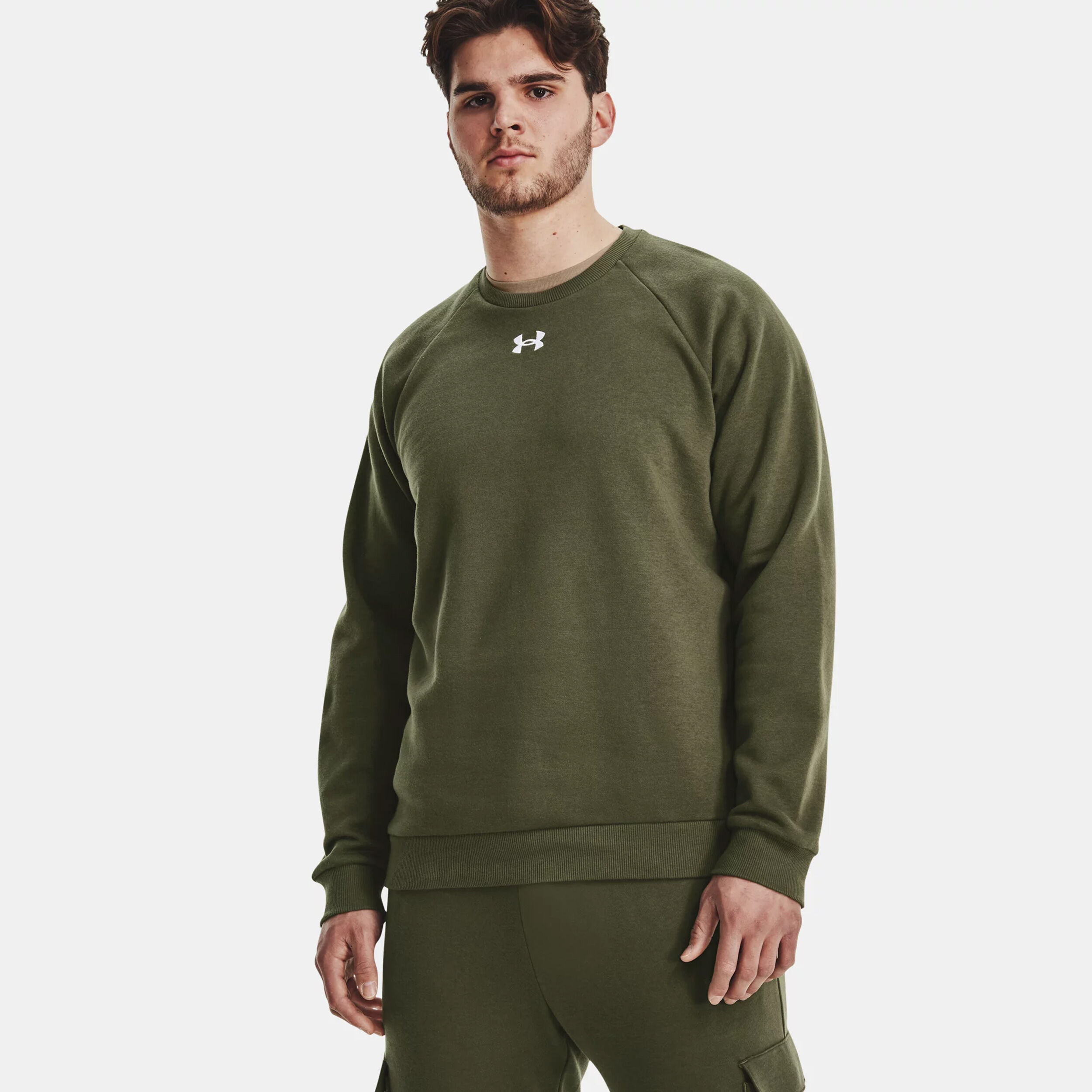Rival Crew Sweatshirt Herren - Dunkelgrün