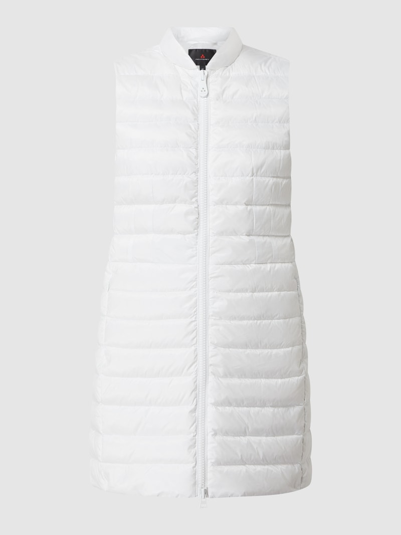 Daunenweste mit Stehkragen Modell 'Gigas' in offwhite