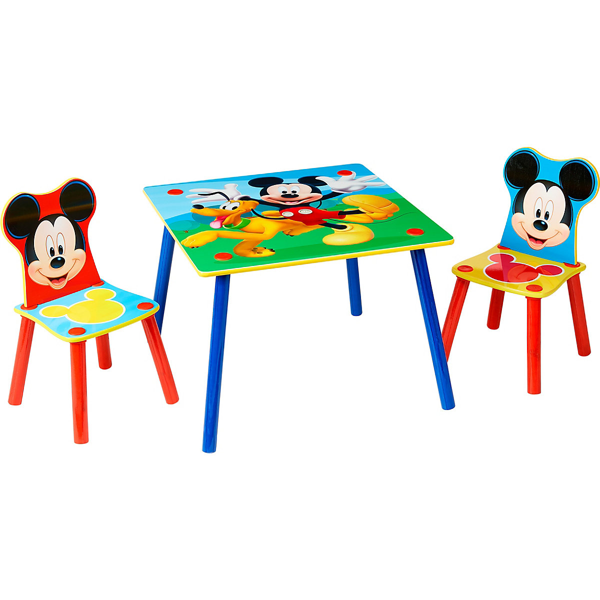 Kindersitzgruppe Mickey, 3-tlg.
