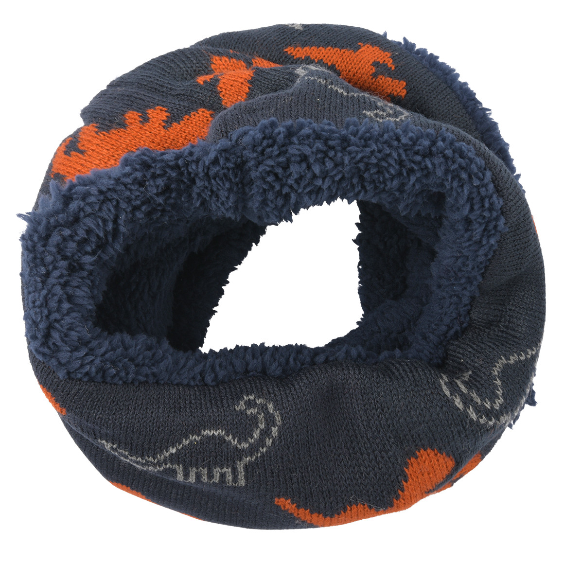 Baby Snood mit Dino-Allover