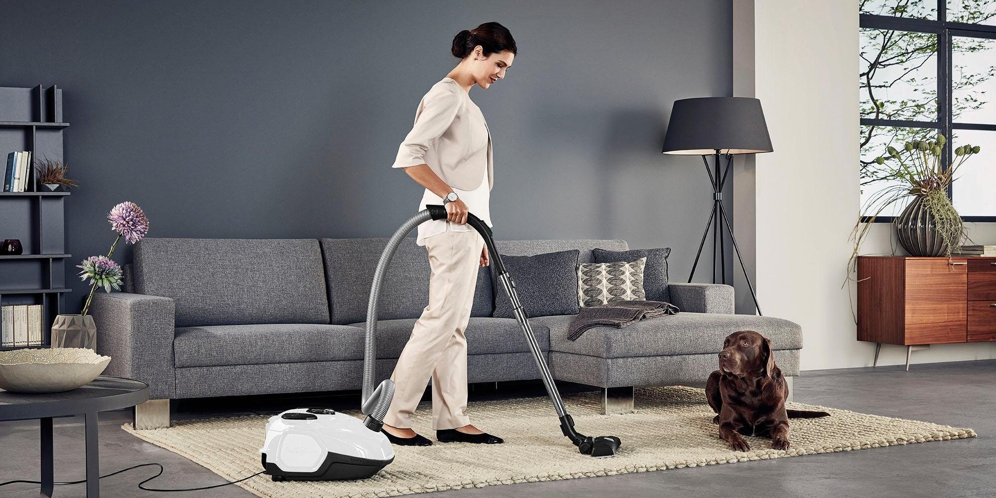 AEG Bodenstaubsauger VX7-2-IW-S Neue technische Version, 650 W, mit Beutel, 360° Motion Technology™