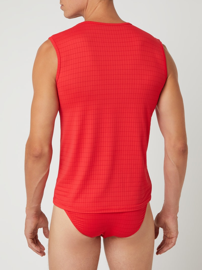 Tanktop mit Stretch-Anteil in rot