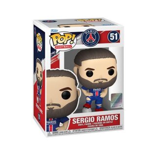 Paris Saint-Germain F.C. POP! Football Vinyl Figur Sergio Ramos 9 cm