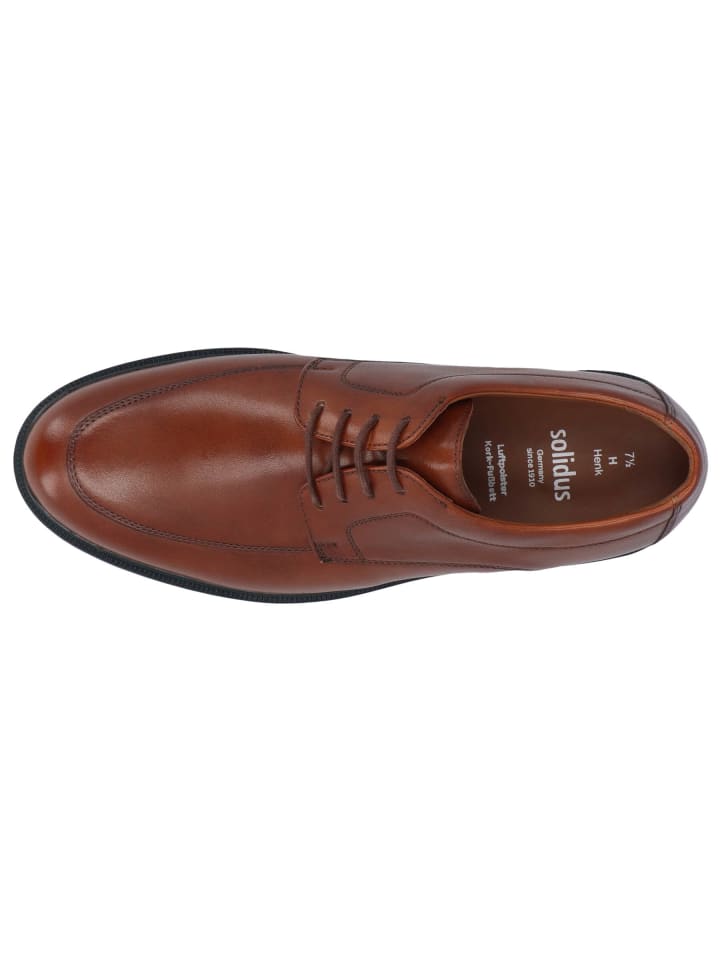Solidus Schnürschuhe Henk - Weite K in Braun günstig kaufen