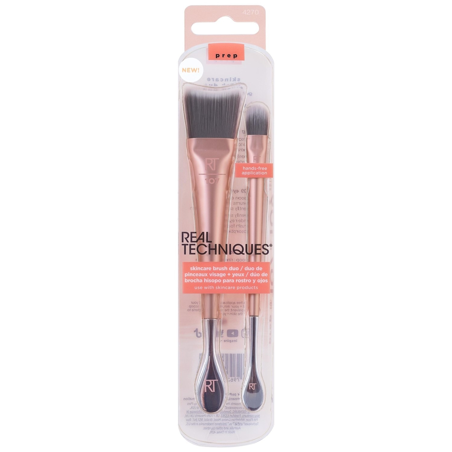 Skinimalist Face + Eye Jar Brush Duo