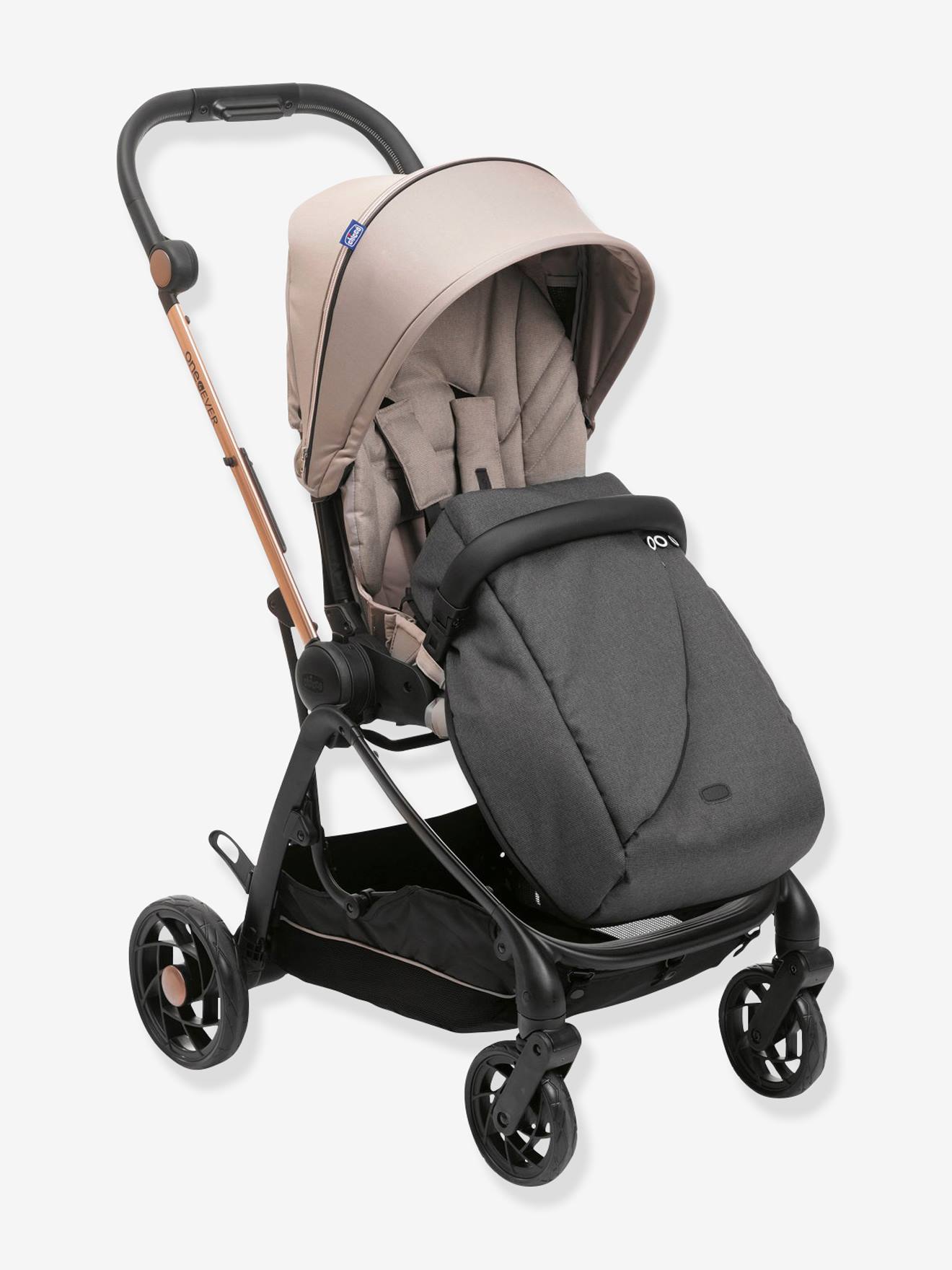 Chicco Babynestchen/Fußsack für Kinderwagen ONE4EVER CHICCO - schwarz