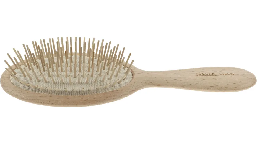 Jäneke Pneumatische Ovalbürste Buchenholz 22,5x7cm
