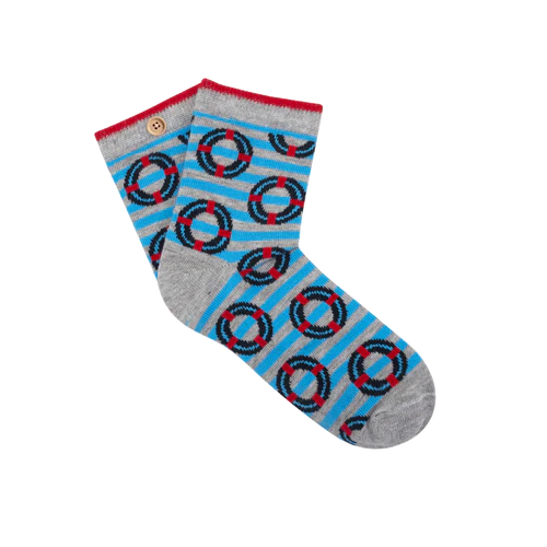 Guy & Fred blue socks