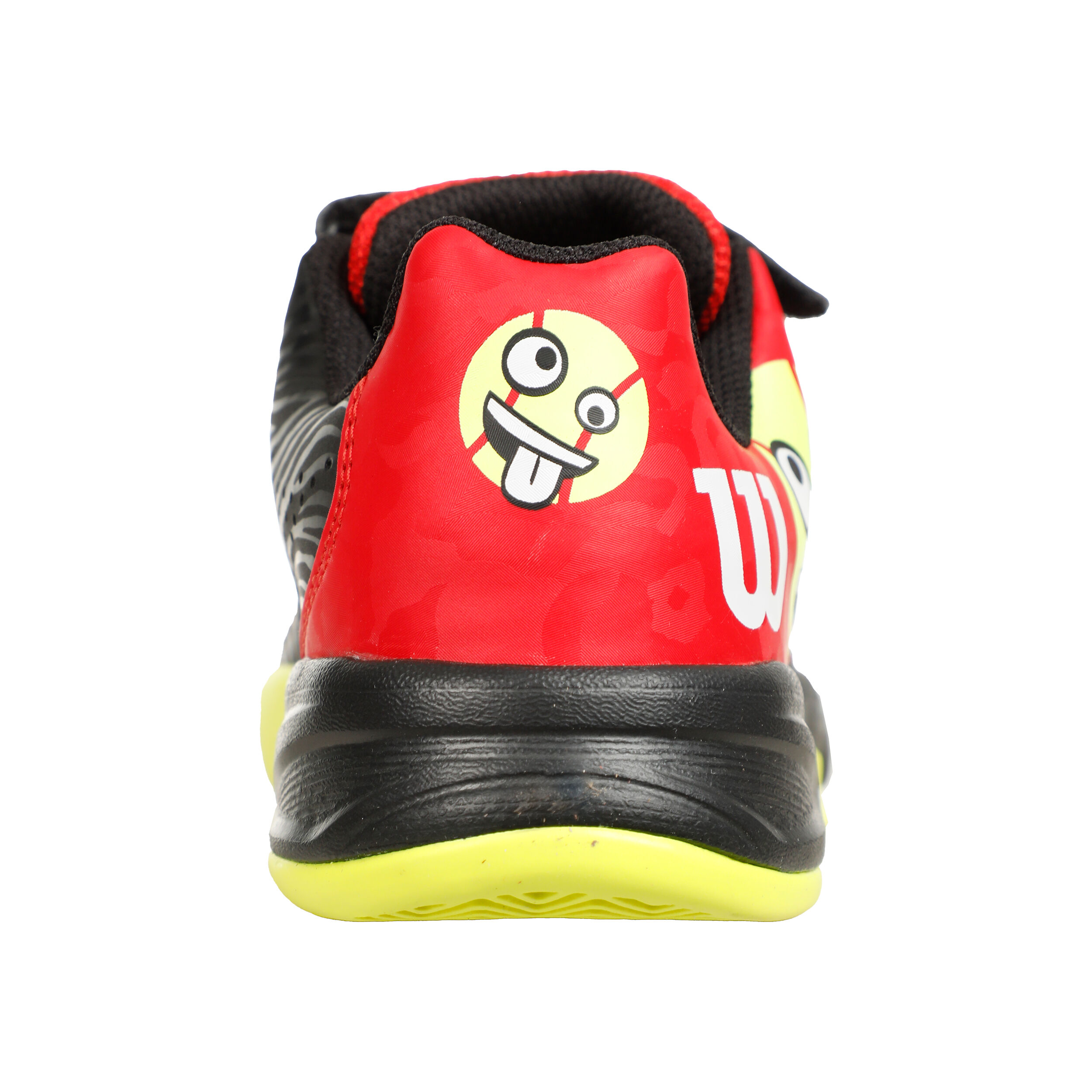 Kaos Allcourtschuh Kinder - Schwarz, Rot