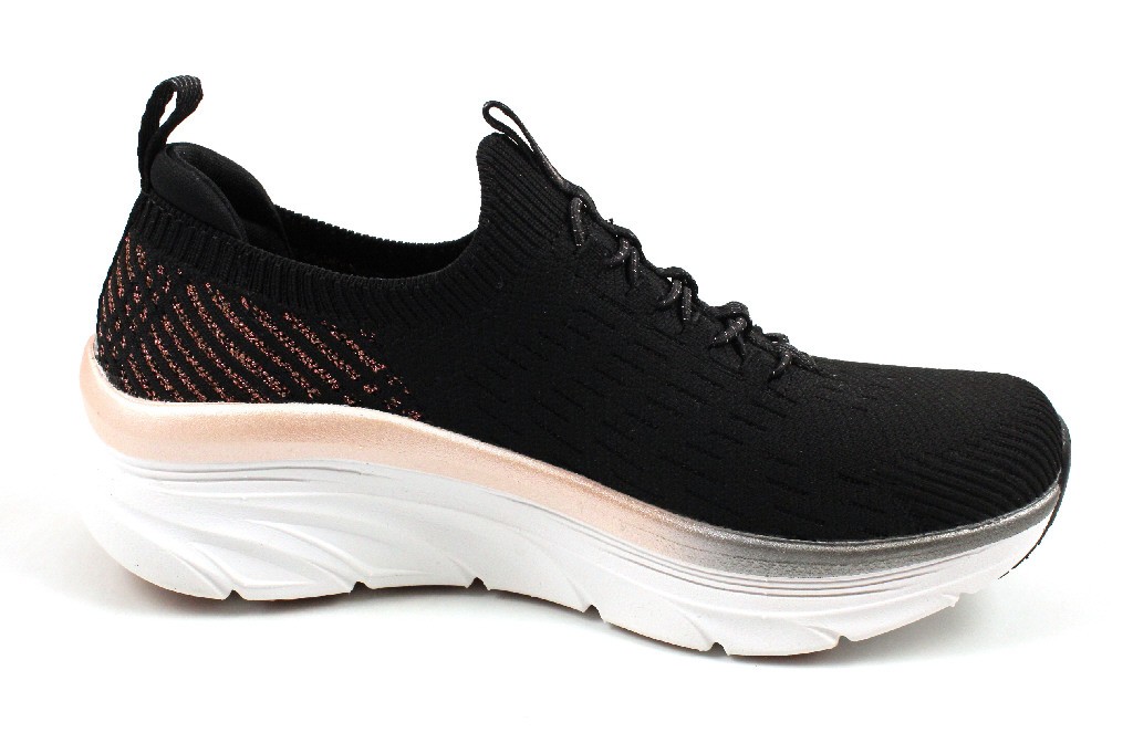 SKECHERS Sportliche Slipper schwarz