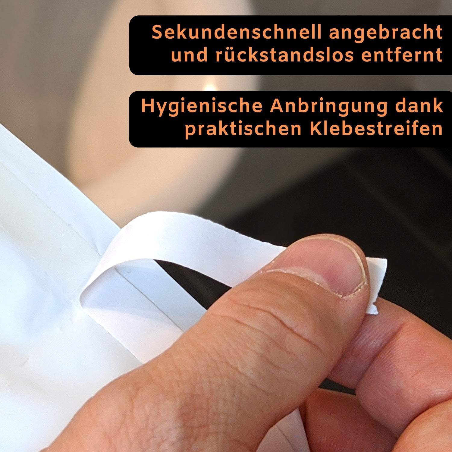 ROXUS Spritzschutz 1a Küchennischen Deko, Spritzschutz, Küchenrückwand, Wandschutz, Wandschutz,einfach leichte schnelle Montage