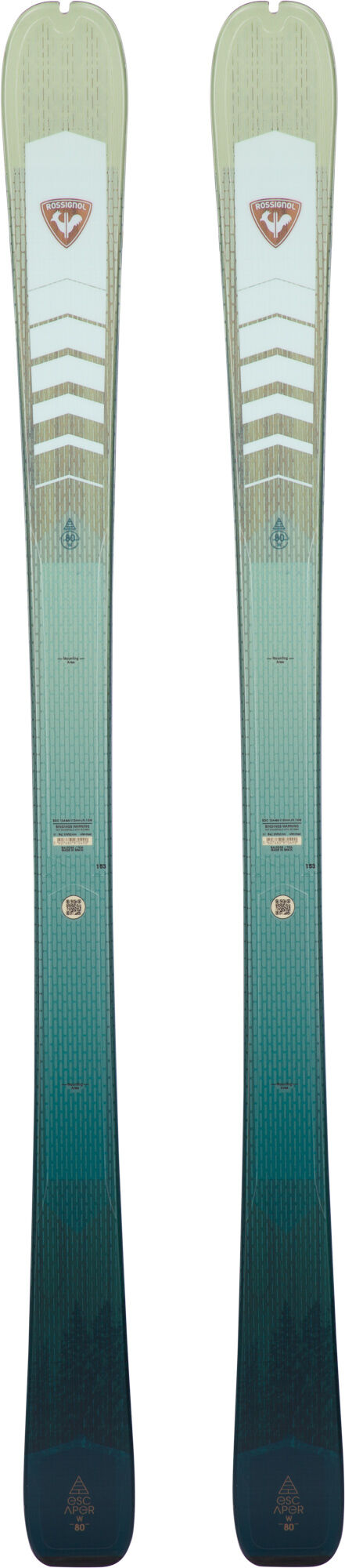 Skis de randonnée femme ESCAPER W 80