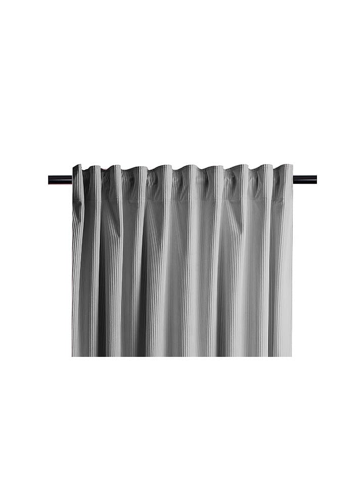 Chic Home Gardine in Grau - (L)270 x (B)140 cm günstig kaufen onesize