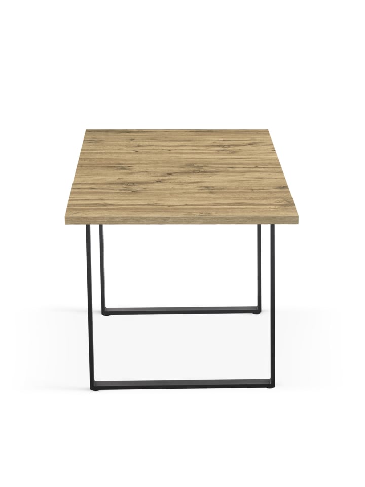 B&D Home Ausziehstisch ANNA in Natureiche - (B)120-160 x (H)76 x (T)80 cm günstig kaufen onesize