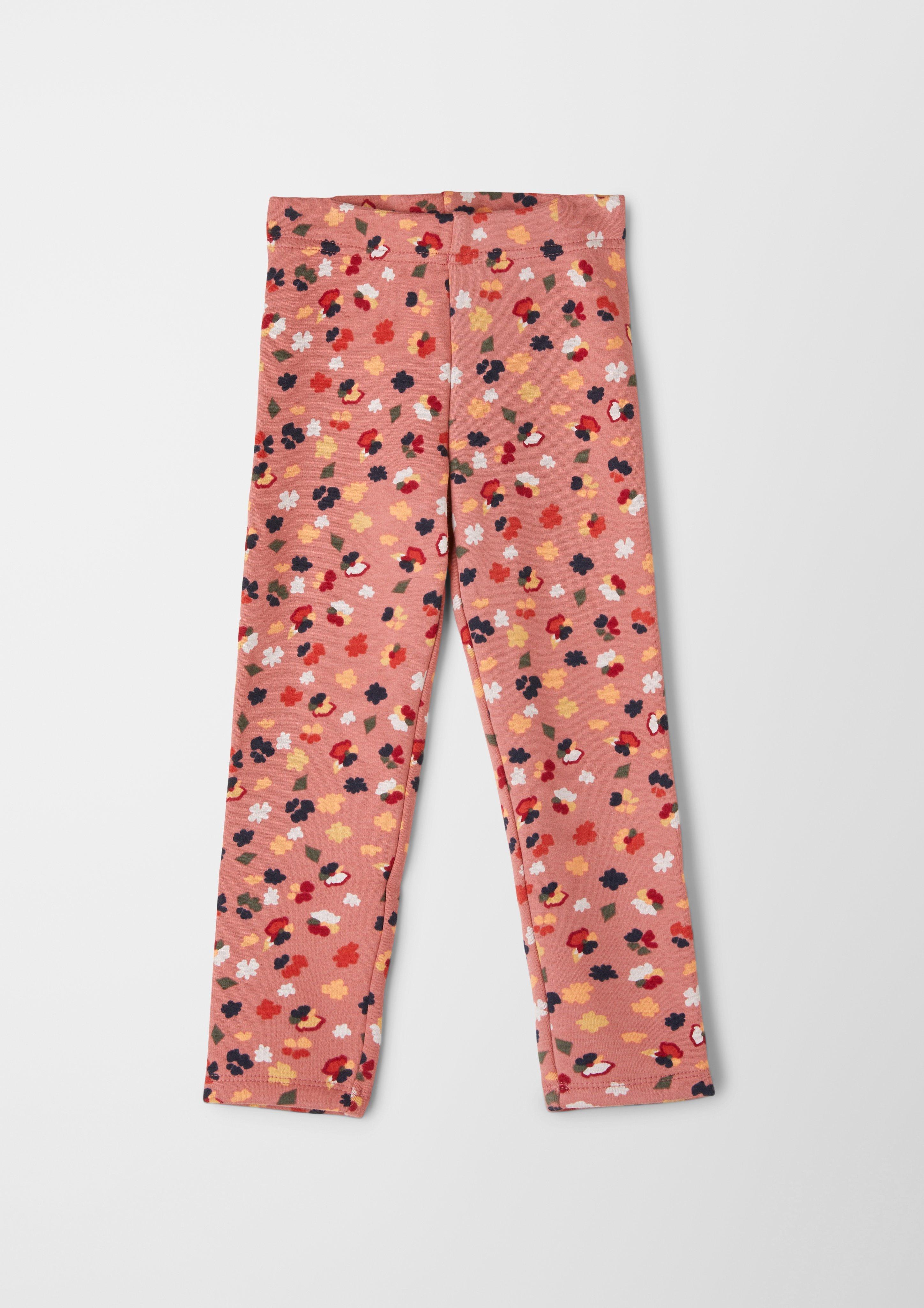 Print-Leggings aus Thermofleece  2119393-38A2