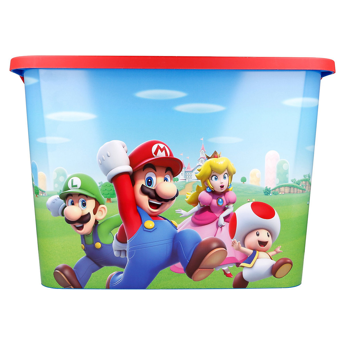 Super Mario Aufbewahrungsbox mit Deckel 23L