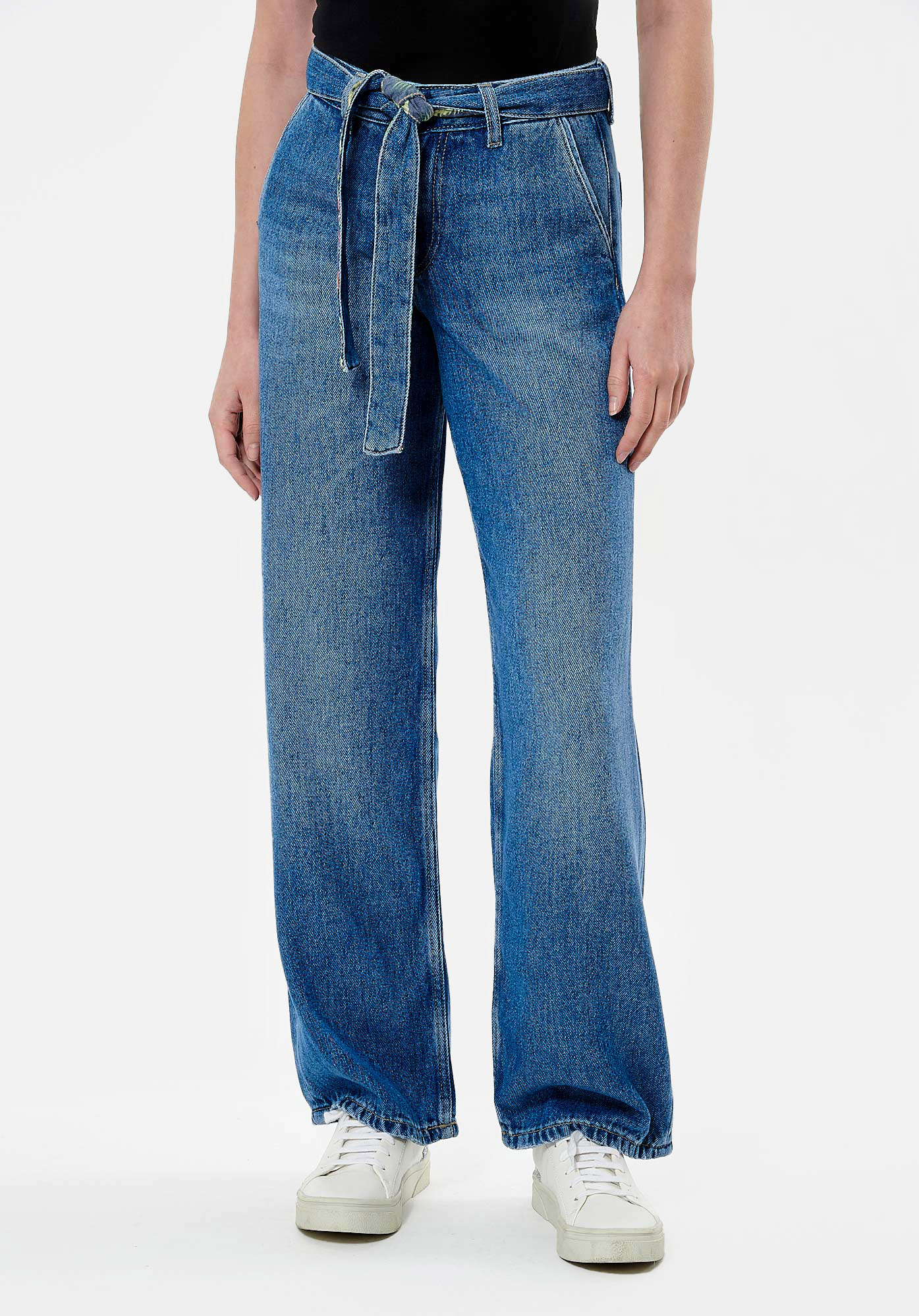 BRINA  Jean wideleg Femme