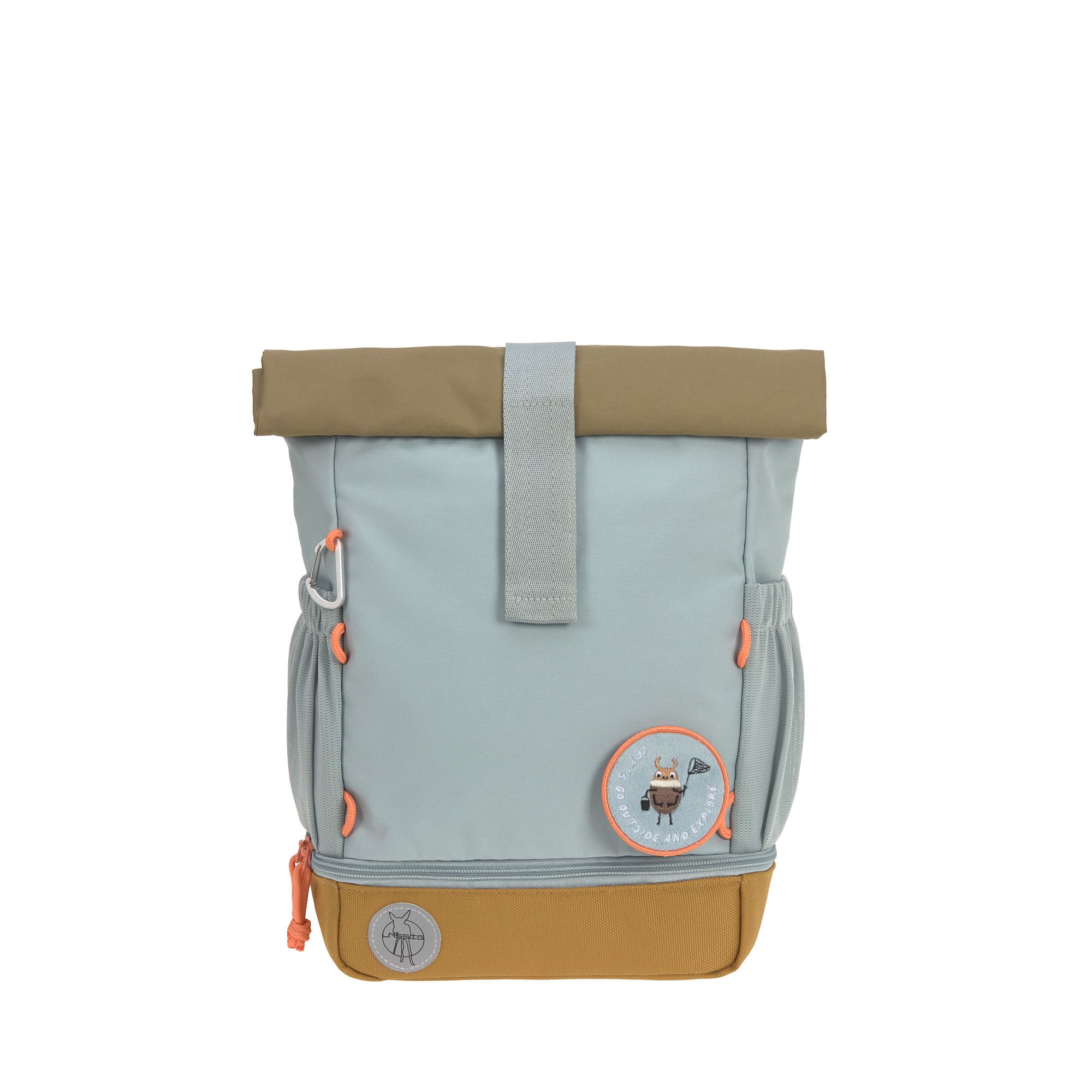 Kindergartenrucksack Rolltop - Nature, Hellblau