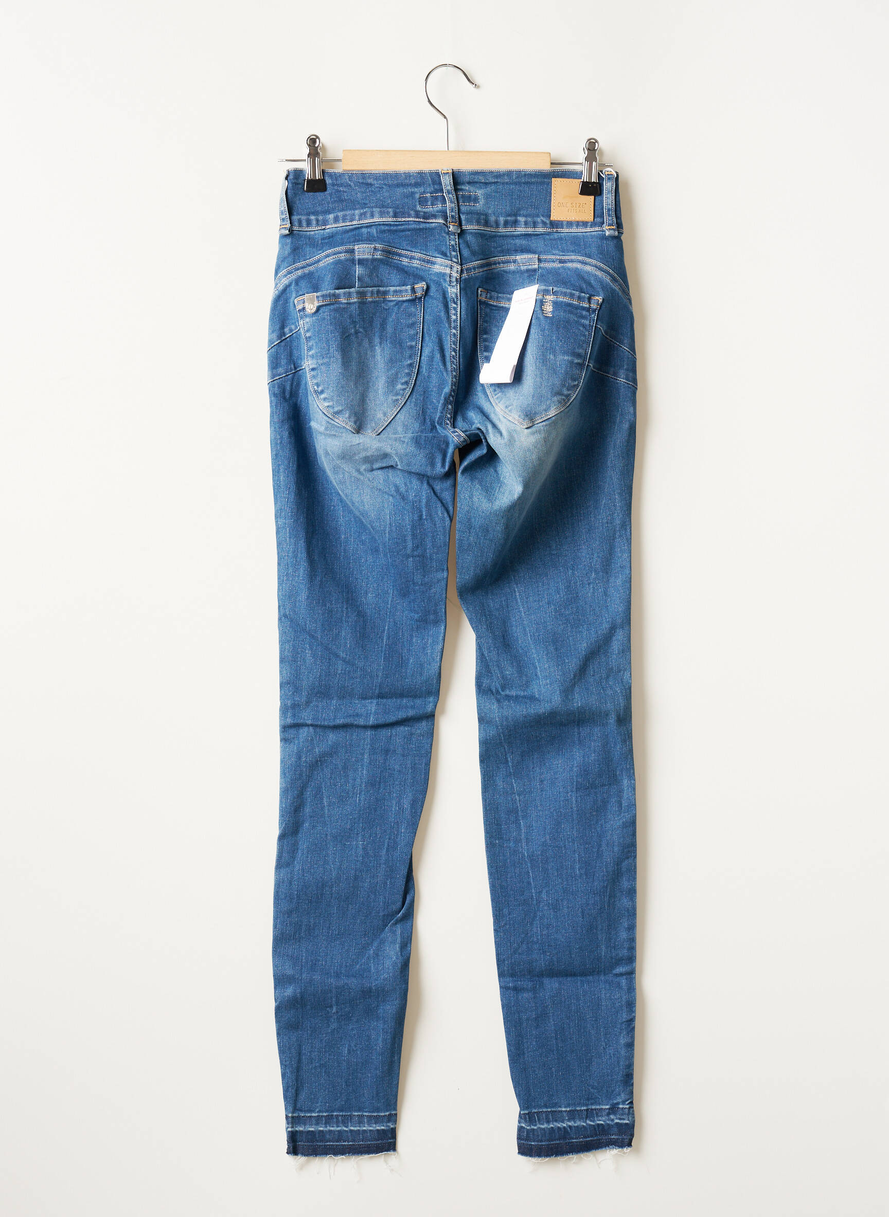One Size Filts All Jeans Skinny Femme couleur bleu