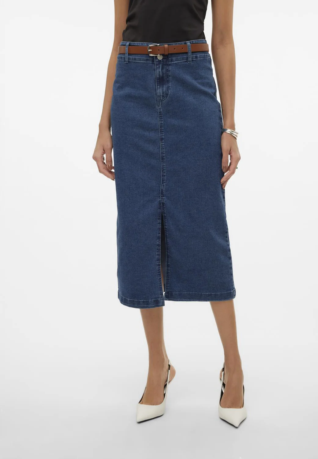 Vero Moda VMPEYTON FALDA DESLIZANTE - Falda tubo
