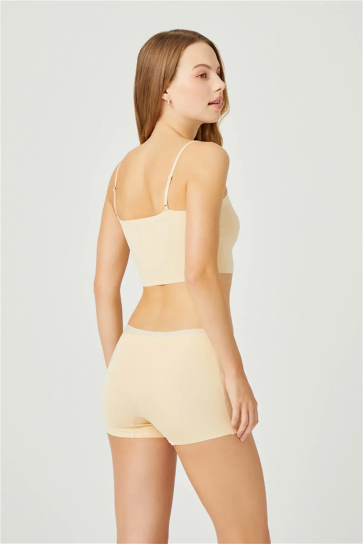 Cottonhill  Basic Laser Cut Nahtlose Damen-Boxershorts im 5er-Pack