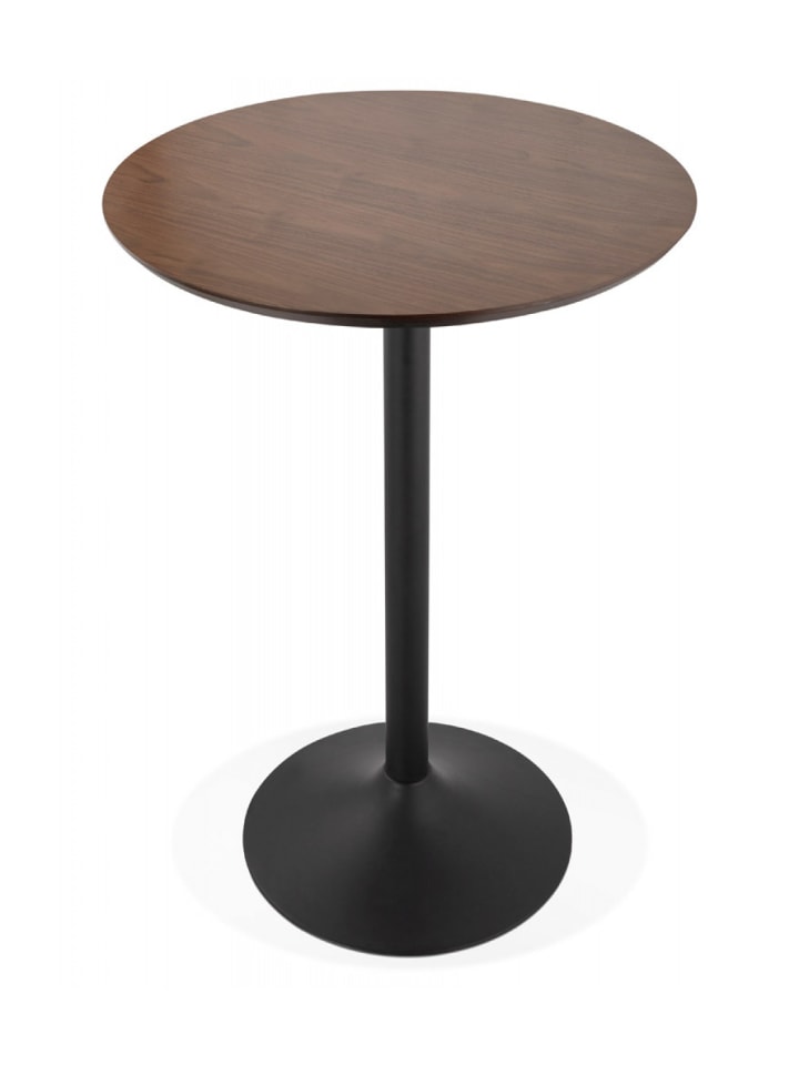 KADIMA DESIGN Hochtisch aus Holz und Metall | Bartisch für 4 Personen in Braun günstig kaufen onesize