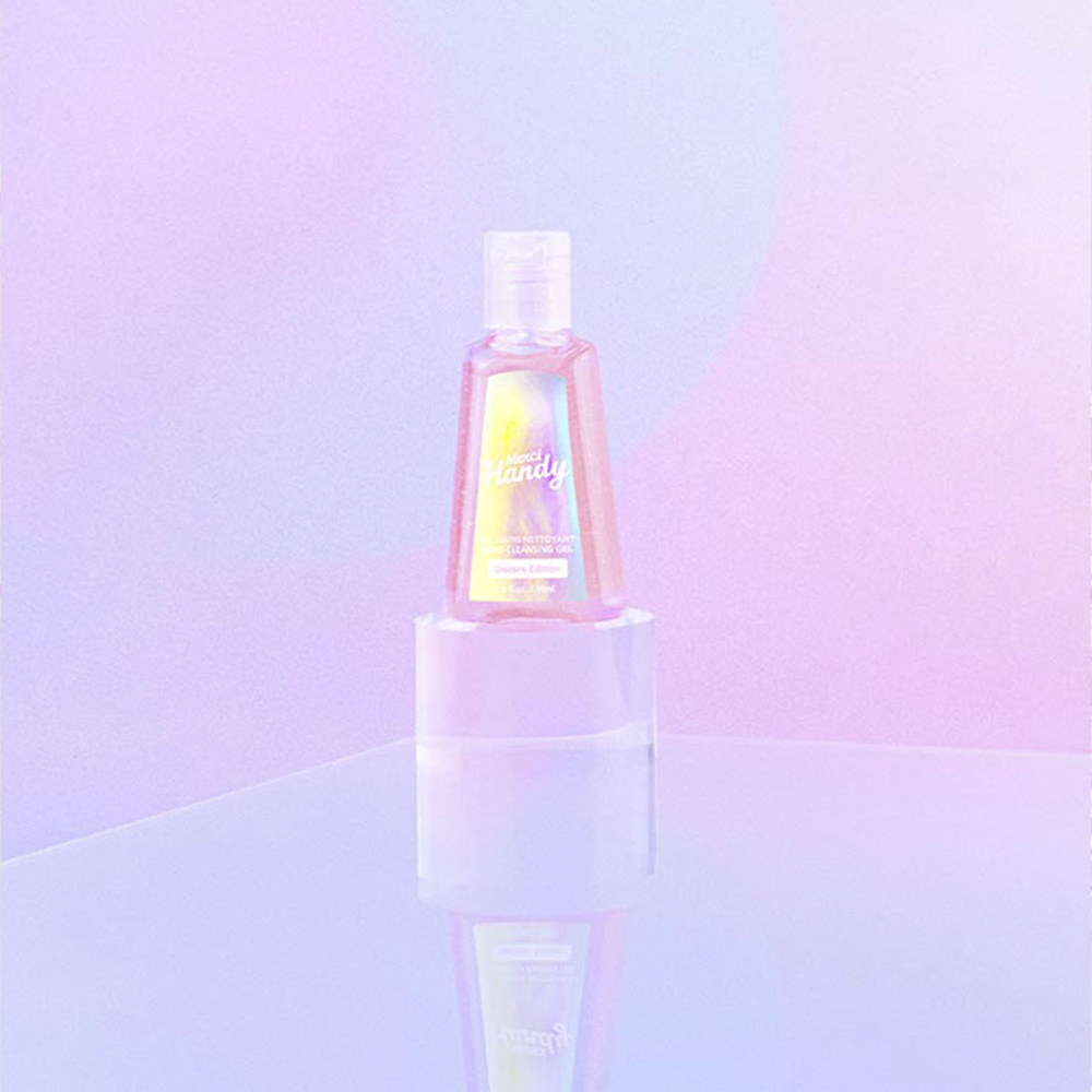 Merci Handy Gel mains nettoyant Unicorn Edition Gel main nettoyant parfumé