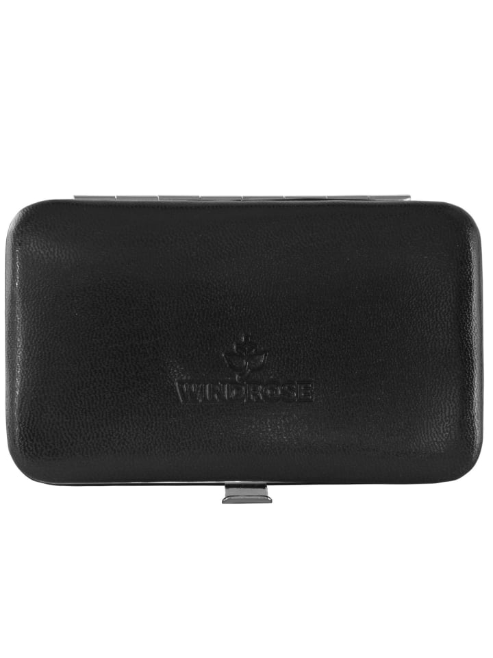 Windrose Merino Manicure-Set 11 cm in schwarz günstig kaufen onesize