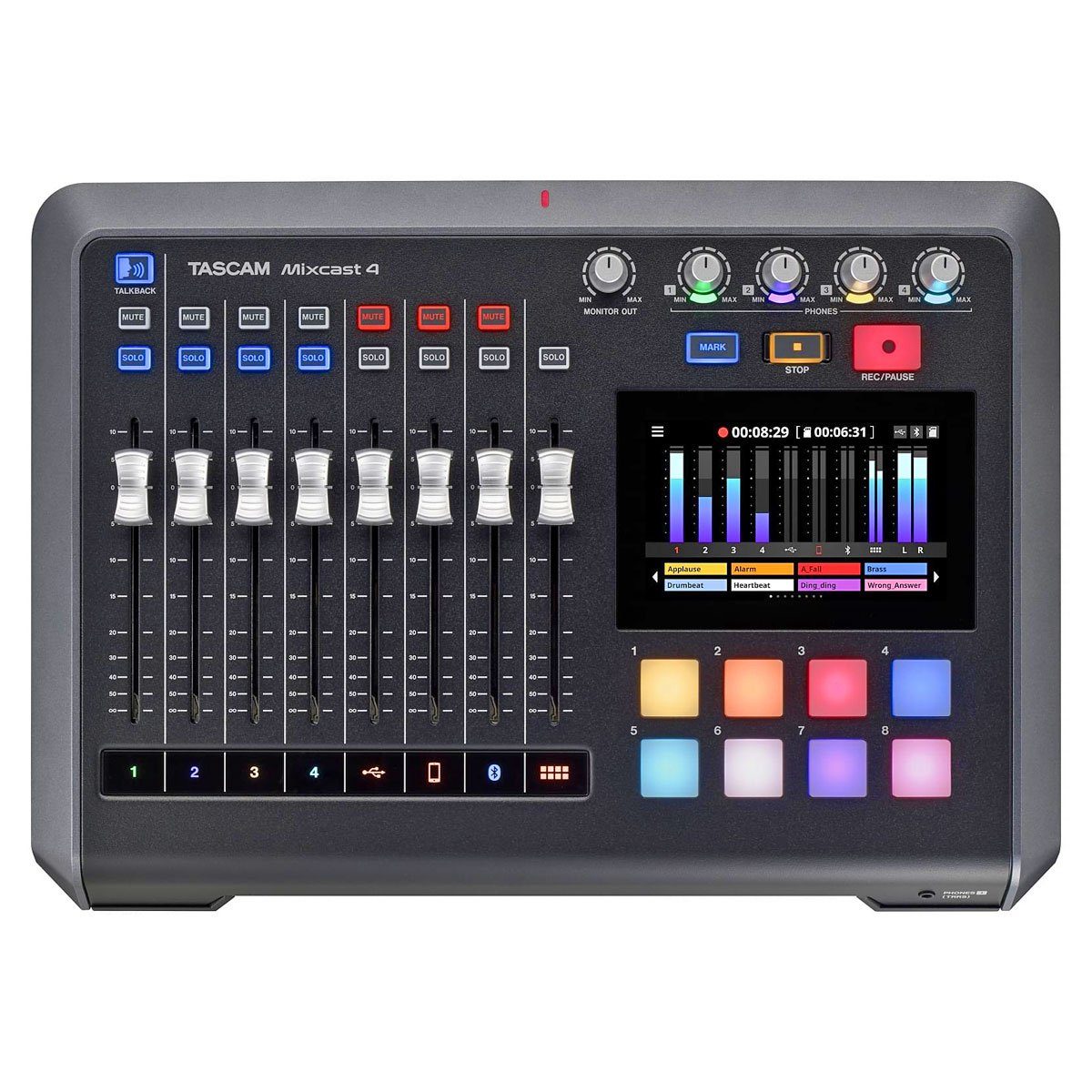 Tascam Mischpult Tascam Mixcast 4 Podcast-Station