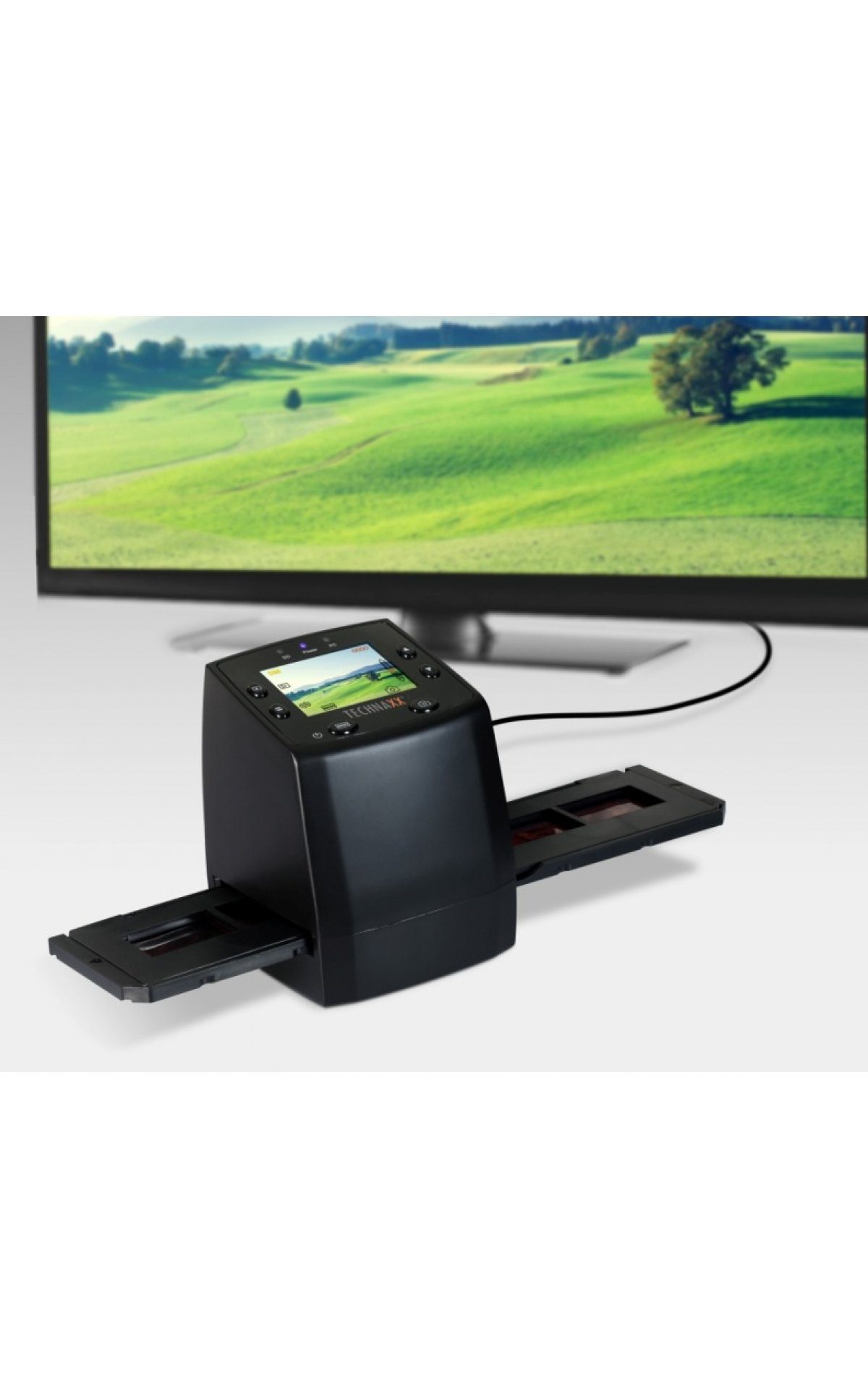 Technaxx DigiScan DS-02 Negativ-/ Dia Scanner 5 MP Bilder digitalisieren Diascanner, (Digitalisierer)
