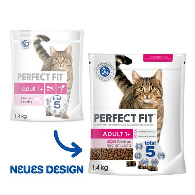 Perfect Fit Adult 1+ Reich an Lachs