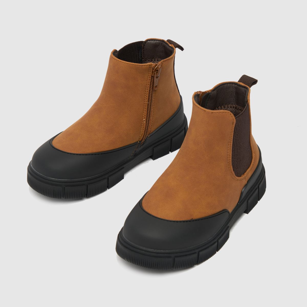 Schuh barna Curious Chelsea Fiú Junior Csizma