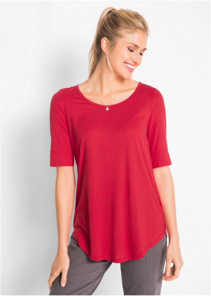 Long-Shirt, Halbarm