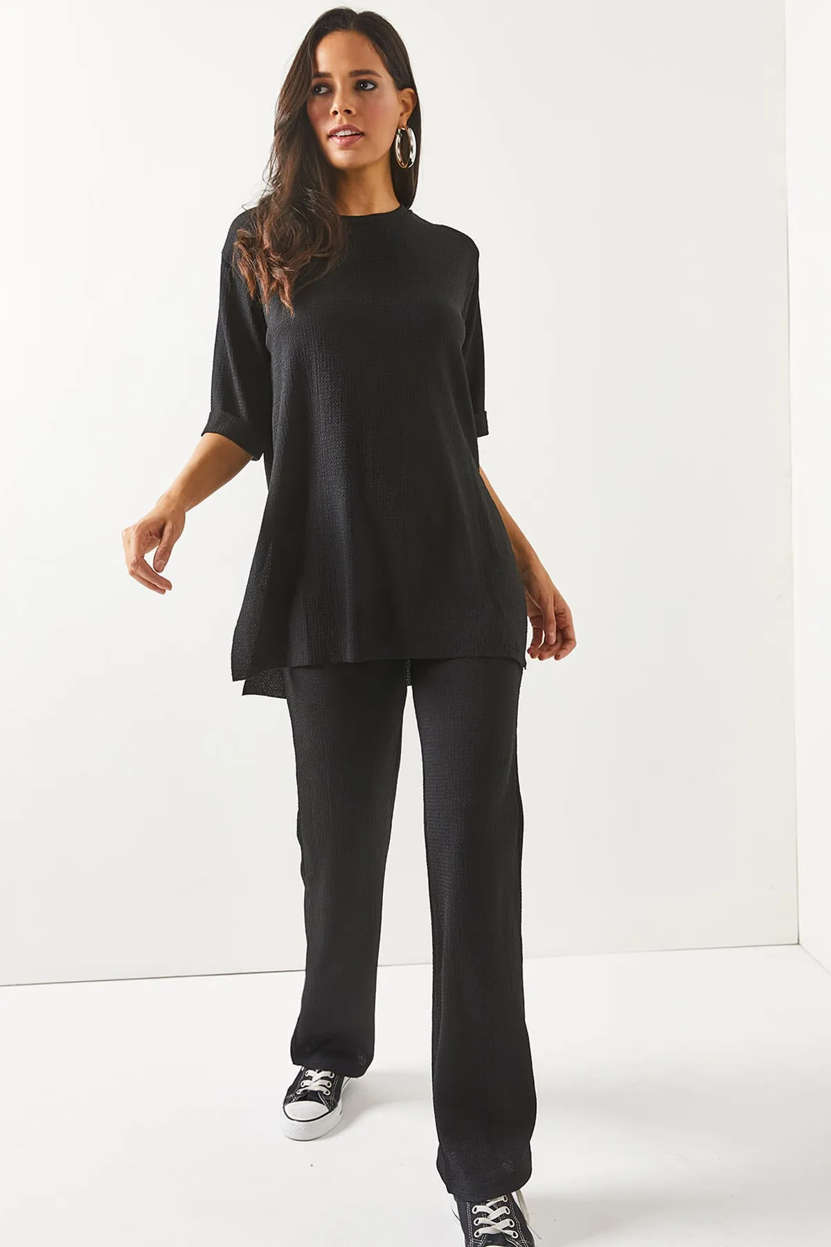 Olalook  Zweiteiler - Schwarz - Regular Fit