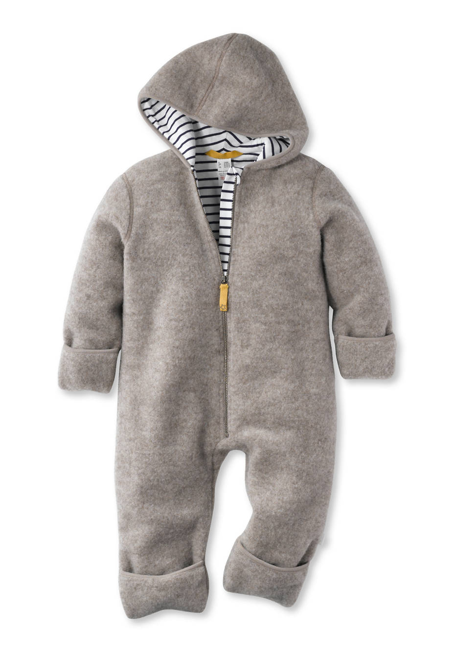 Wollfleece-Overall aus Bio-Merinowolle