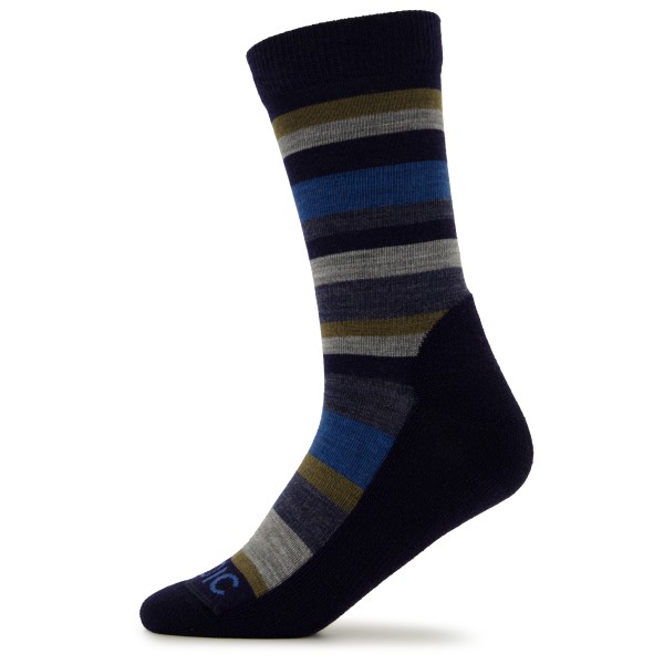 Stoic - Merino Trekking Crew Socks Stripes - Wandersocken