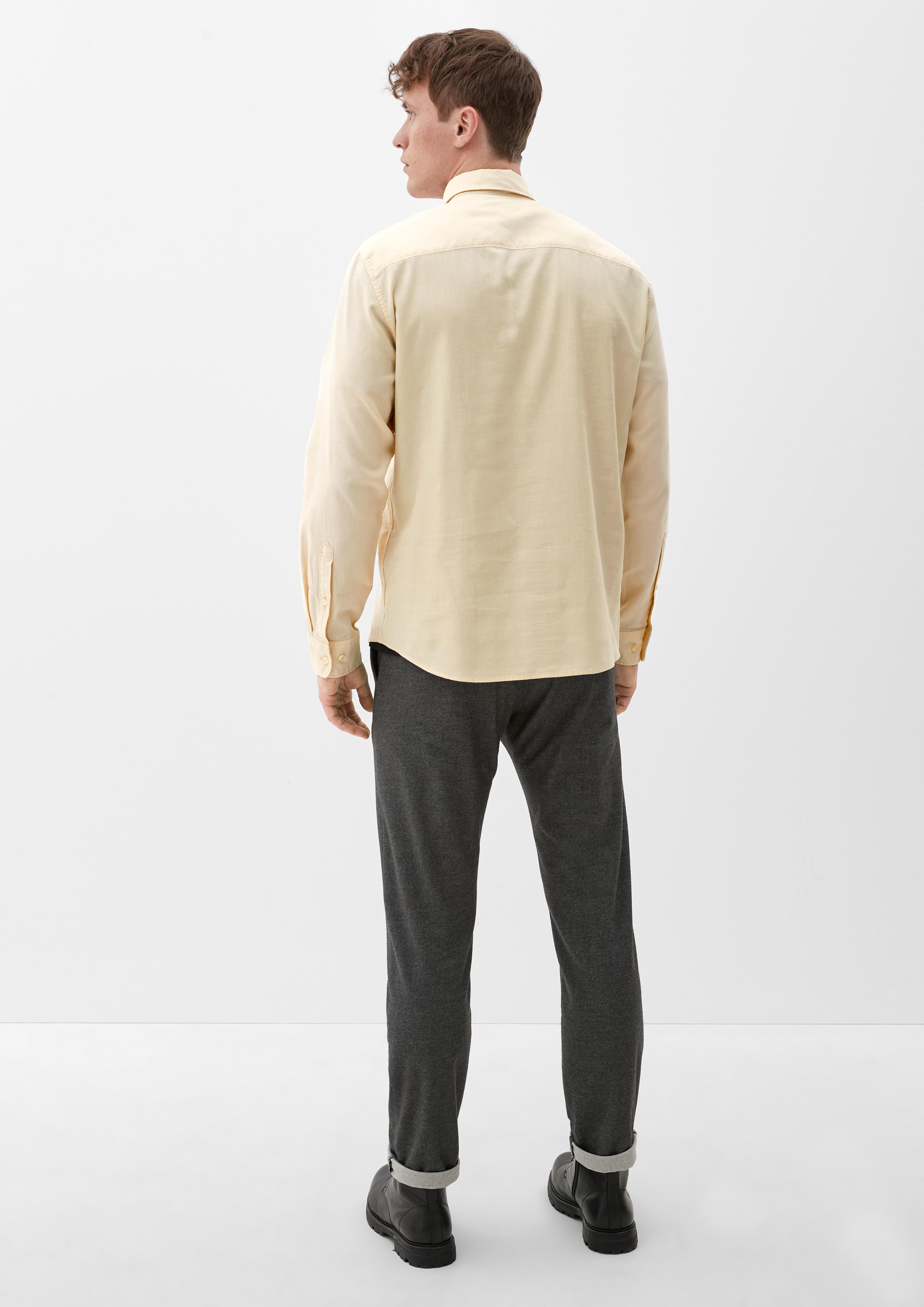 Regular: Hemd in Chambray-Qualität  2120993-8105