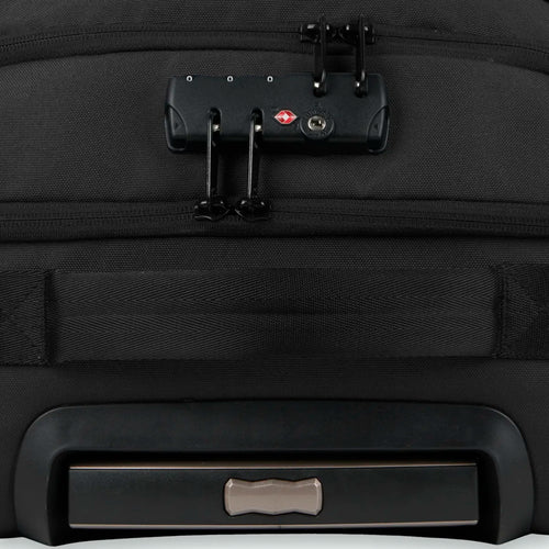 Small Berlin Black 4-Wheel Soft Suitcase