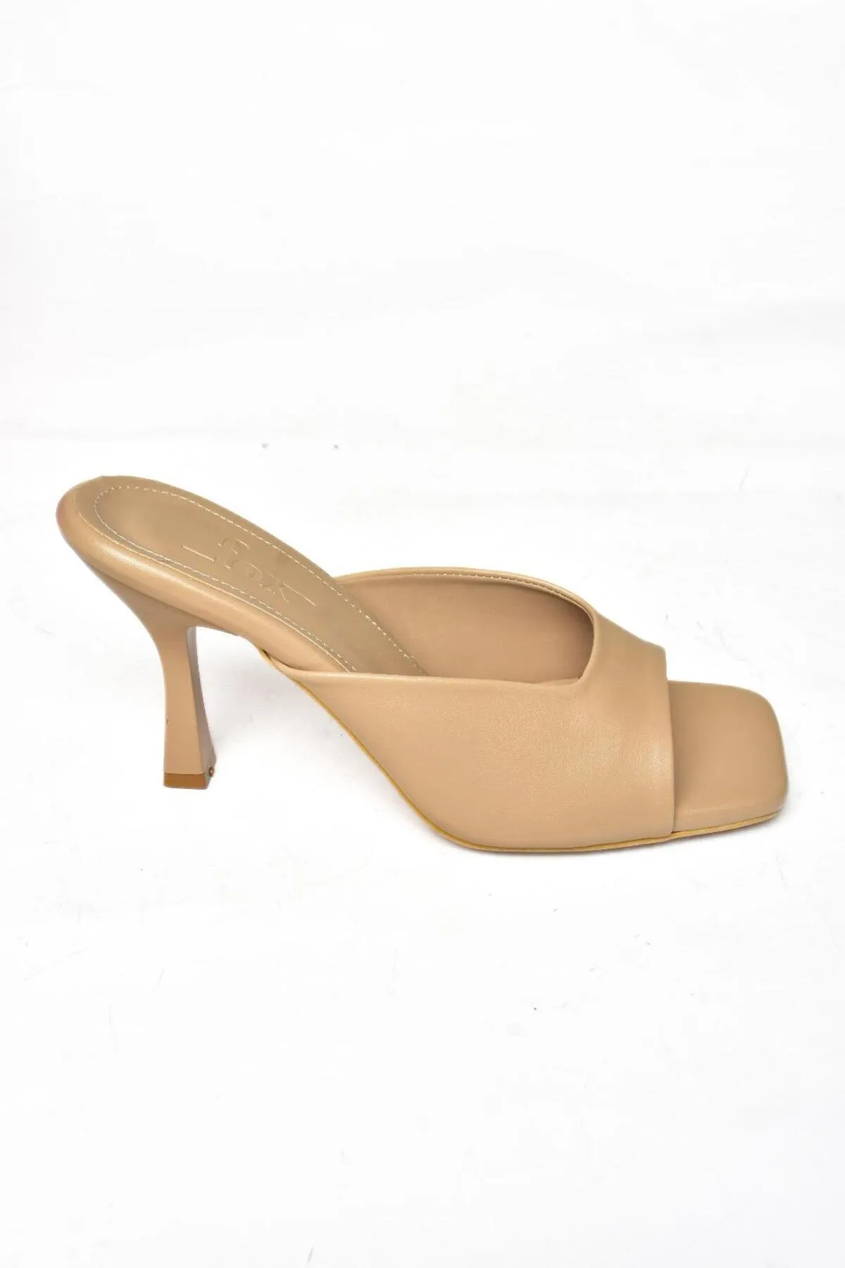 Fox Shoes  Pantolette - Beige - Pfennigabsatz/Stiletto