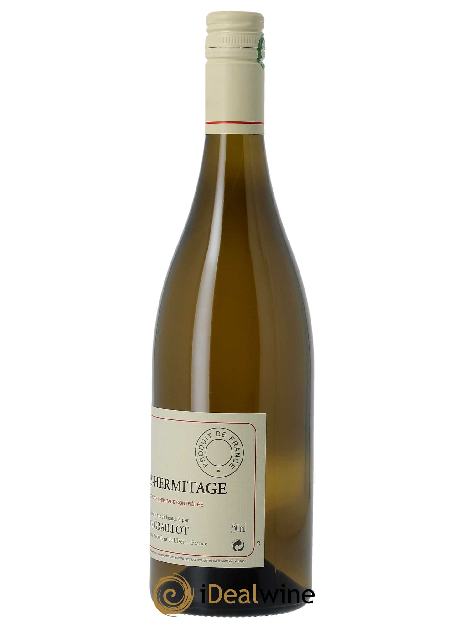 Crozes-Hermitage Domaine Graillot  2022 - Lot de 1 Bouteille