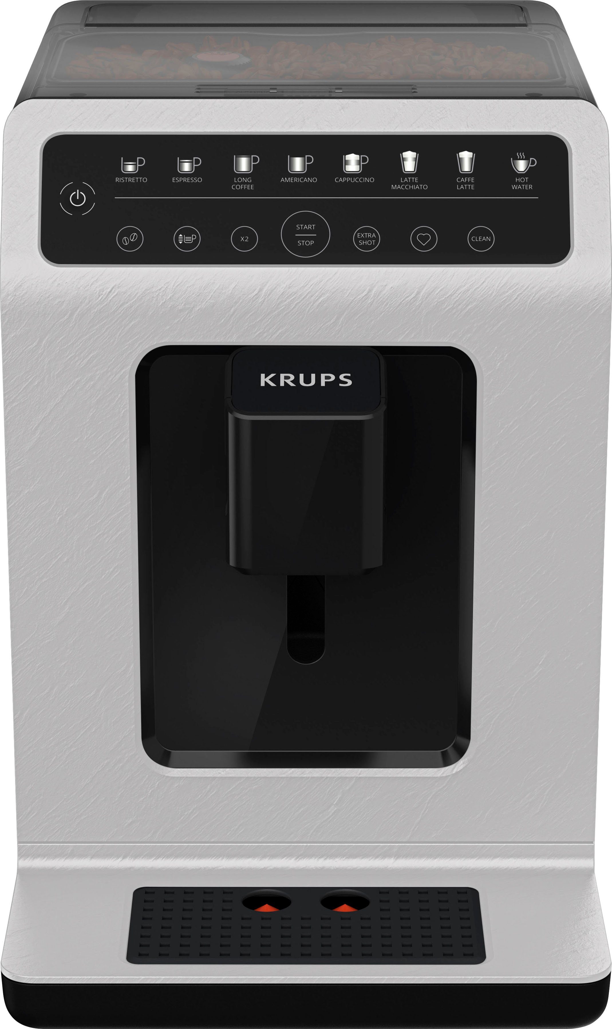 Krups Kaffeevollautomat EA897A Evidence ECOdesign, ökologisch, Touch-Steuerung