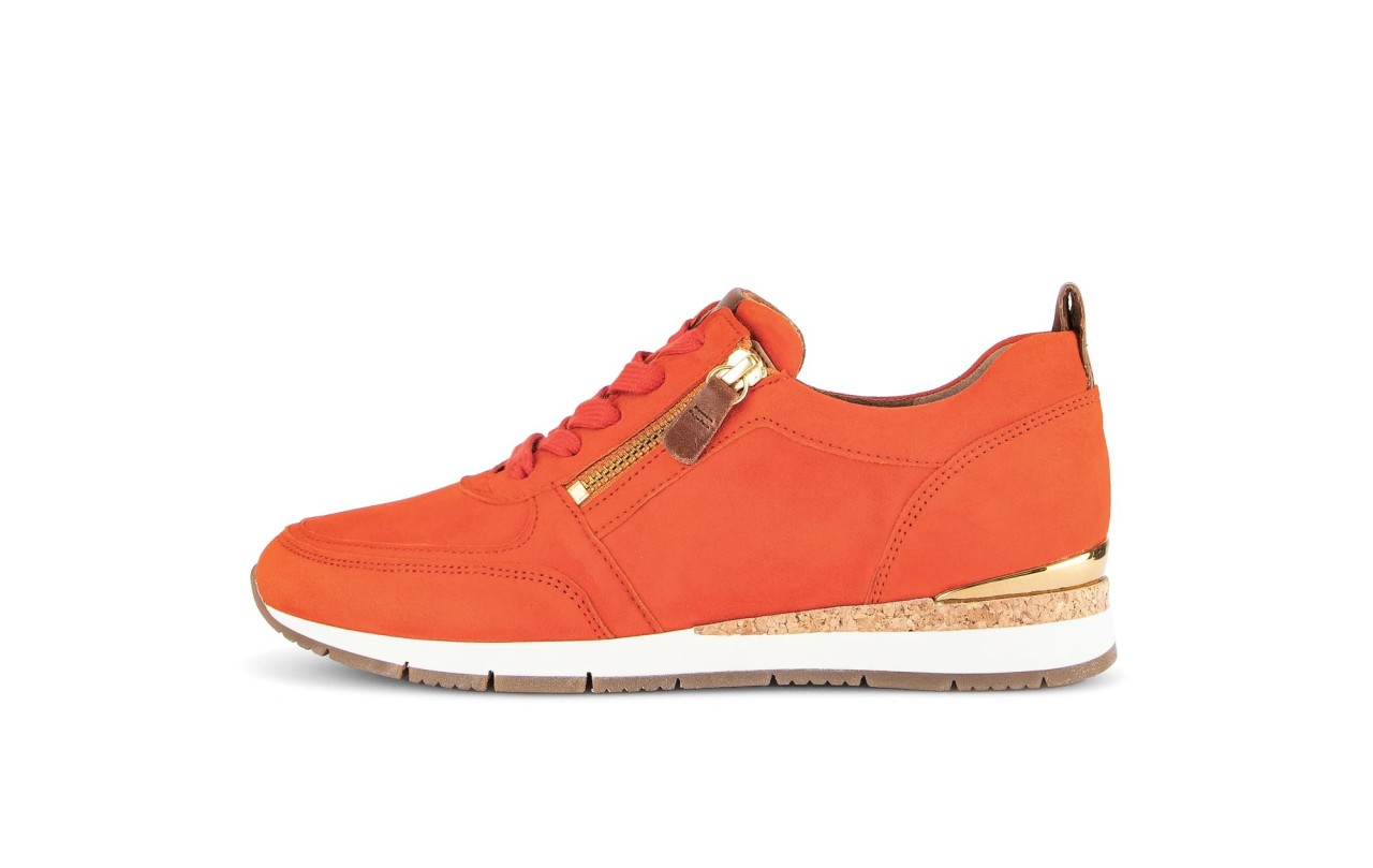GABOR Freizeit Schnürer beige Gabor Fashion Sneaker low 43.411.15 beig
